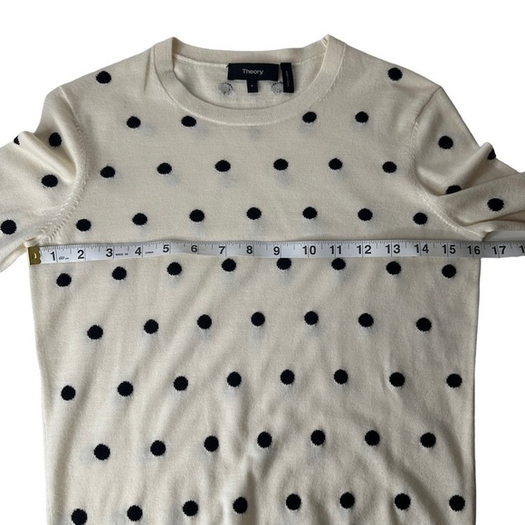 Theory Polka Dot Sweater. Size P - Picture 3 of 5
